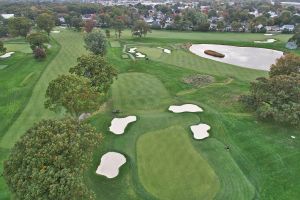 Wannamoisett 15th Back Aerial